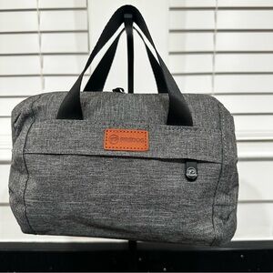 FIREDOG Gray Smell Proof Bag - Lockable Toiletry Travel Case - EUC